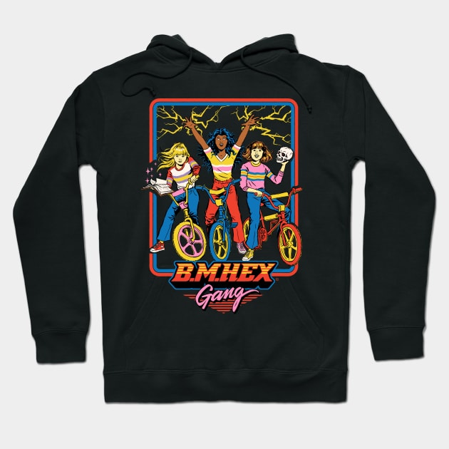 B.M.Hex Gang Hoodie by Steven Rhodes